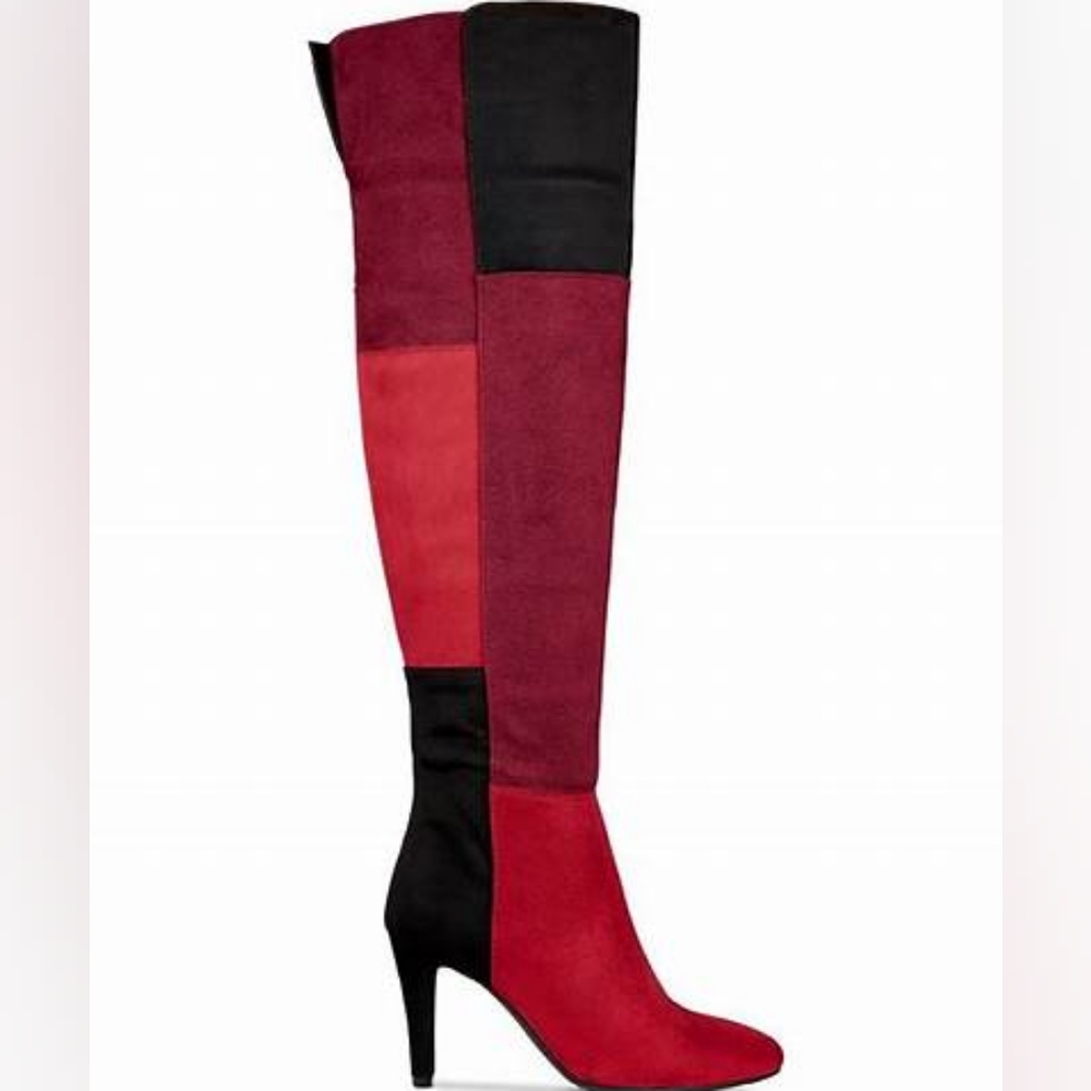 Rialto Carpio Colorblock Over-The-Knee Boots